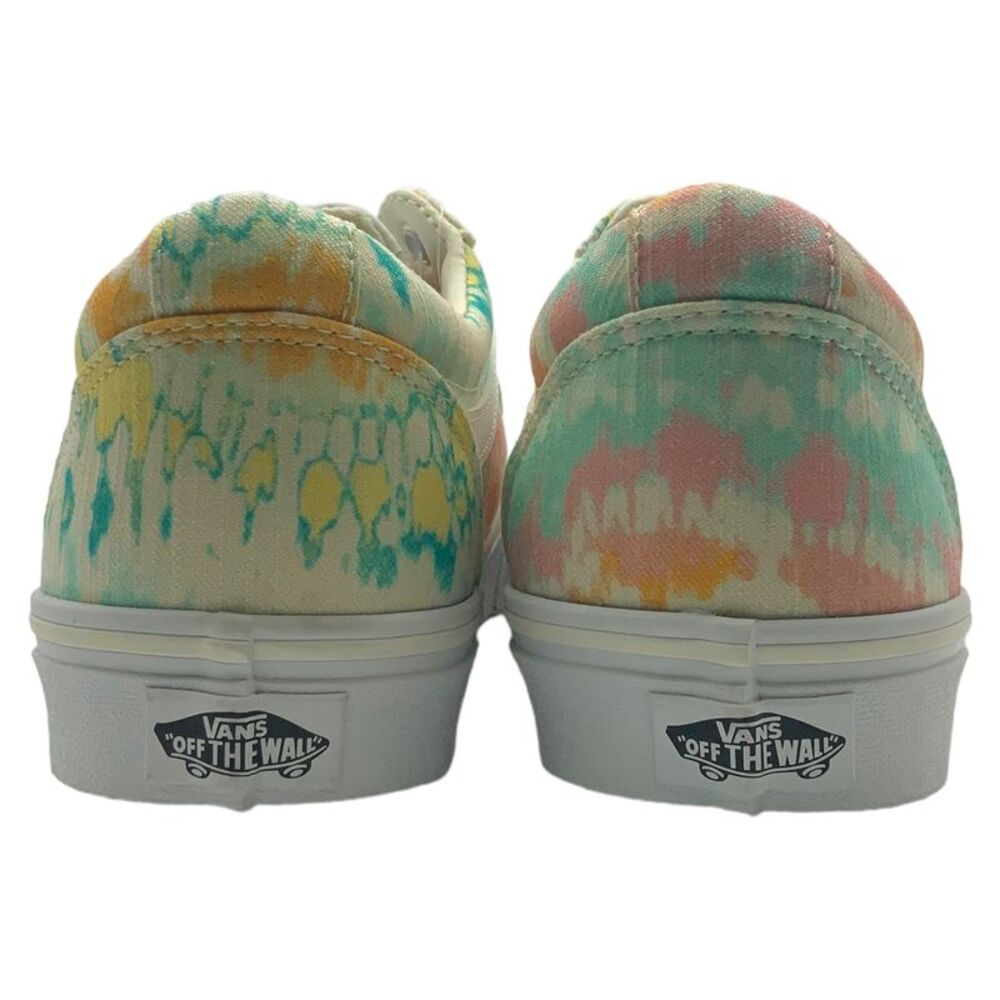 Vans Green and White Sneakers Classic Style - Picture 7 of 10